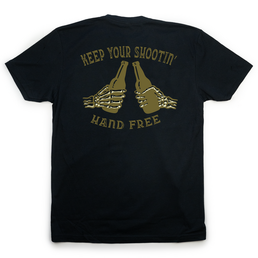 "Keep Your Shootin Hand Free" Tee