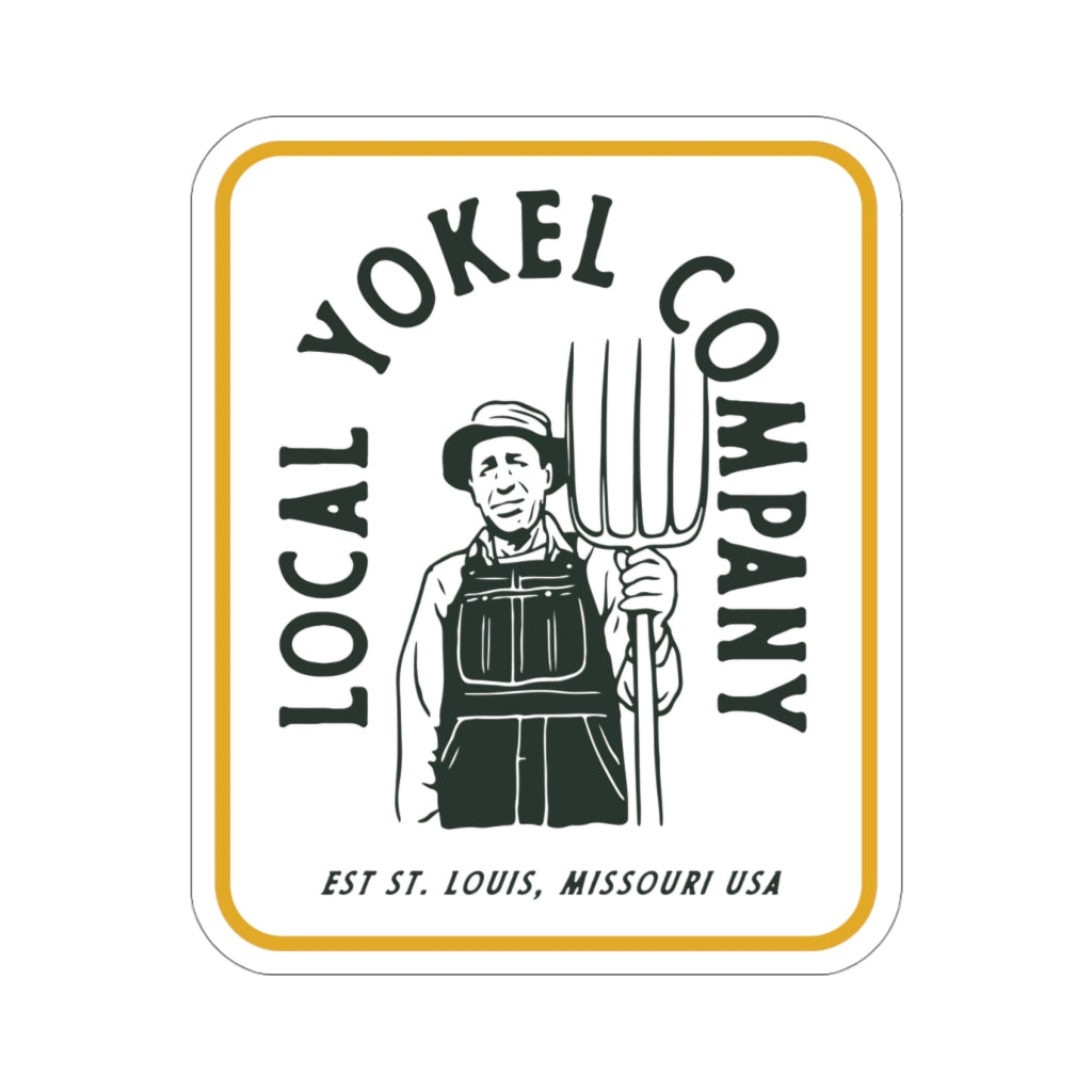"Local Yokel Co." Sticker